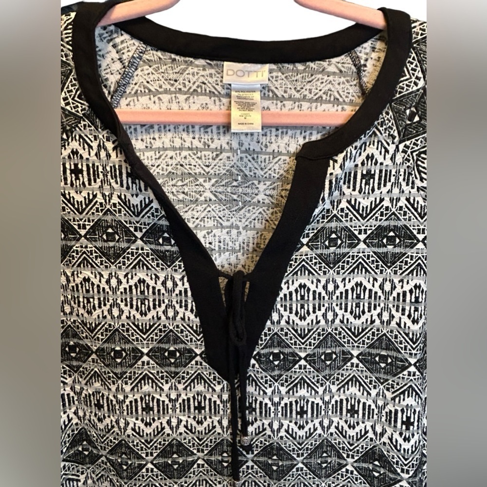 DOTTI Swim cover up Diamond Daze Print Tunic Style Medium - Picture 3 of 5